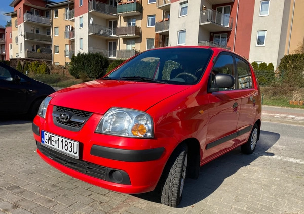 Hyundai Atos cena 7800 przebieg: 150000, rok produkcji 2007 z Wejherowo małe 154